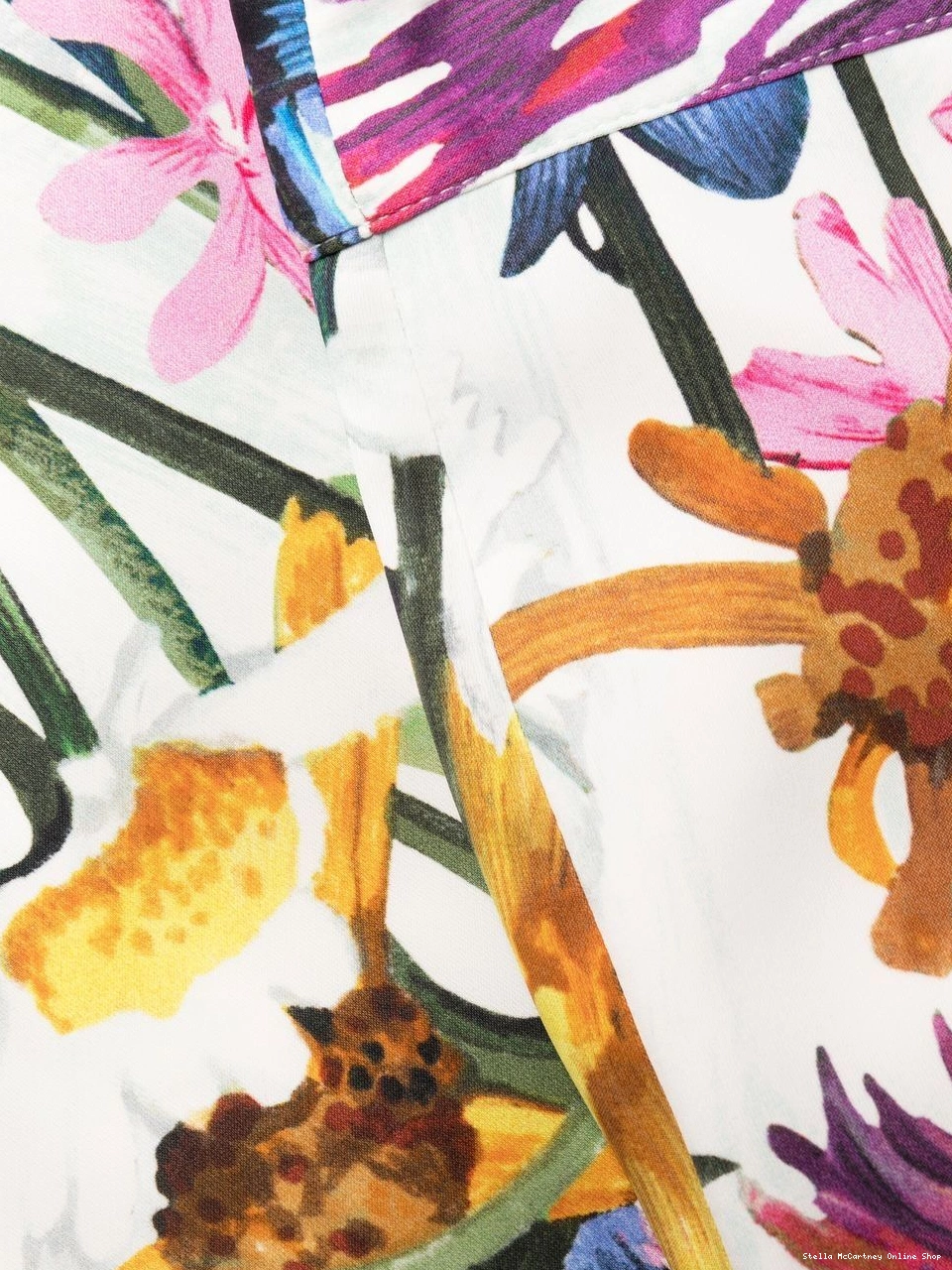 Cheap floral-print trousers tappered Stella McCartney Women 0406